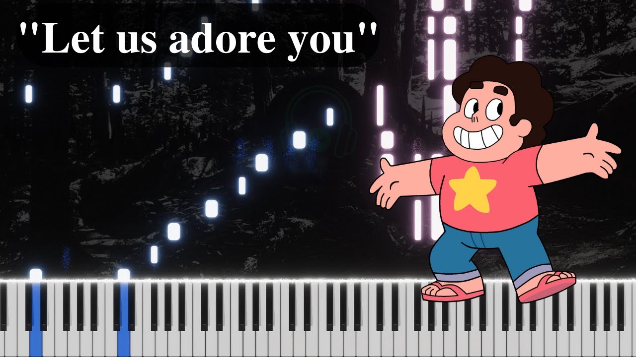 "Let us adore you" (Steven Universe) piano tutorial by The Odd Pianist