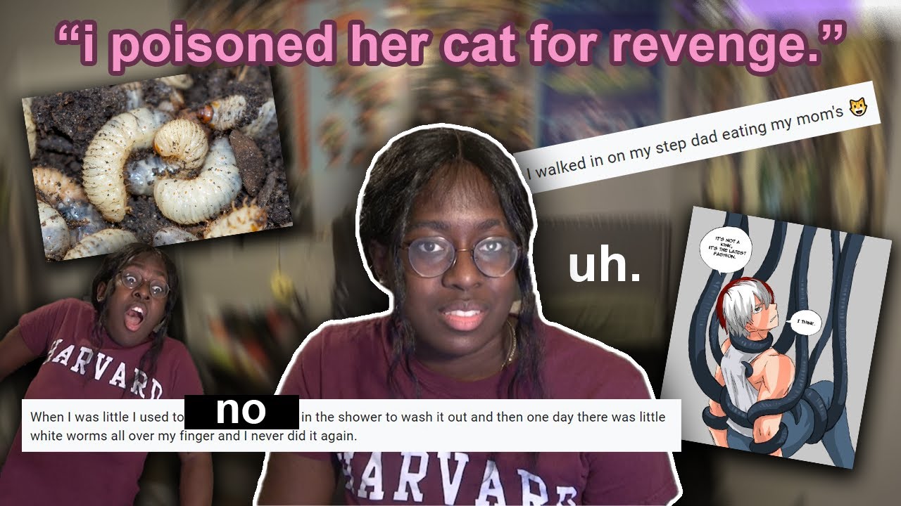 i TRAUMATIZE myself by reading YOUR diabolical secrets... | SUBSCRIBER