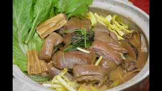 雙冬炆羊腩煲 Braised Lamb with Bamboo Shoot and Black Mushrooms