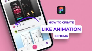 Interactive Like Button in Figma ❤️ #Shorts