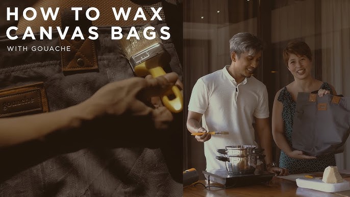 How To Wax Canvas/ Tutorial 