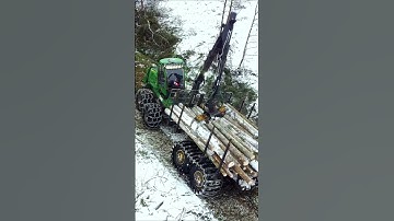 Symphony of the Woods: John Deere 1910 G Forwarder Edition