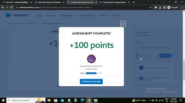 Configure the Report In Quick Start: Reports & Dashboards | Trailhead Salesforce