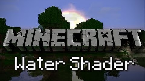 Minecraft Mods: Reflective Water (Water Shader Mod)