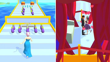 Bride Race 👸🌹All Level Gameplay Android,ios New Game