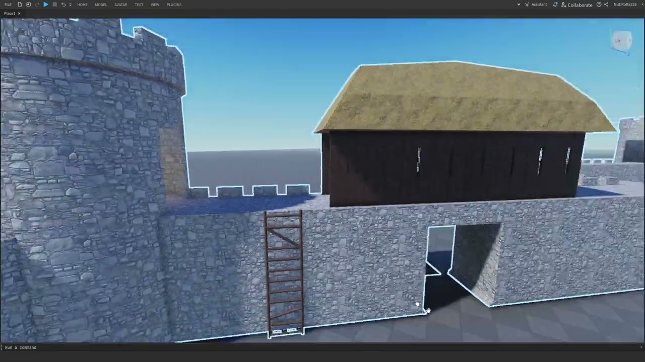 KW Studio Free Medieval Fort Roblox Model For Developers YouTube 