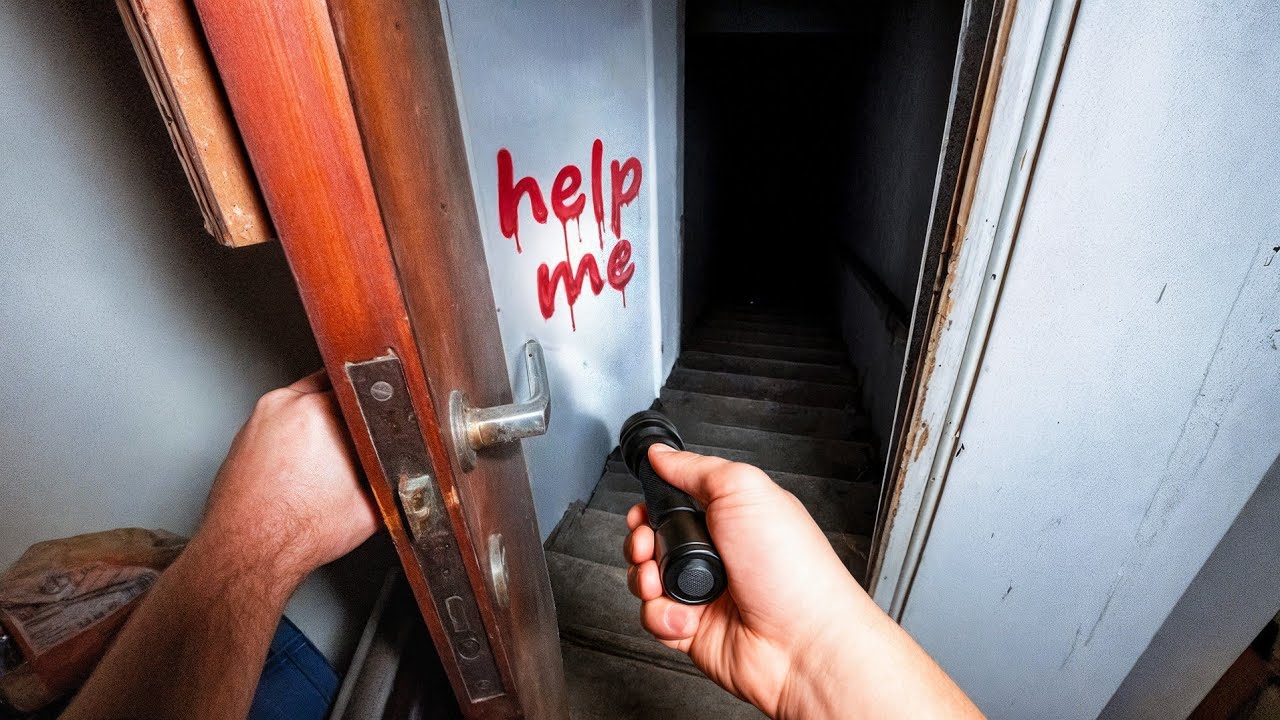 The Abandoned Kidnapper’s House | Found Disturbing Basement Evidence (Held as prisoner)