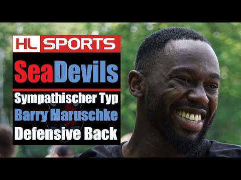 Hamburg Sea Devils: Sympathischer Typ: Barry Maruschke Defensive Back I ELF #6