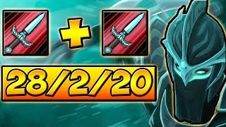 ДВОЙНОЙ НОЖИК НА 25 УРОВНЕ. ФАНТОМКА 7.01 ДОТА 2 PHANTOM ASSASIN 7.01 DOTA 2