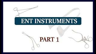 ENT instruments | part 1