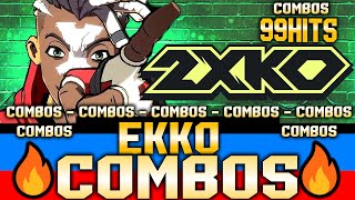 🔥 2XKO ▰ Ekko Combos 2025 2XKO is League of Legends Fight