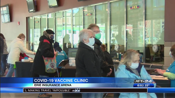 AHN St. Vincent Hospital holds second vaccination clinic at Erie Insurance Arena
