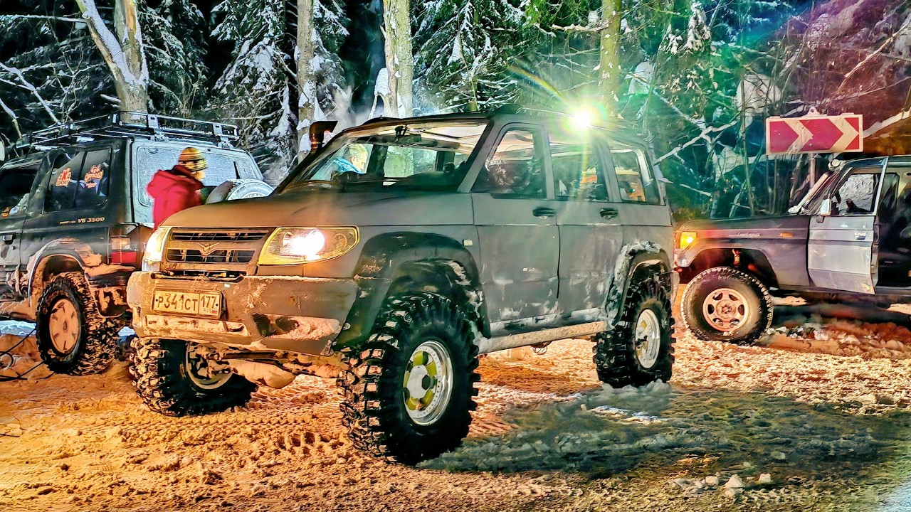 Выезд в лес | Много снега