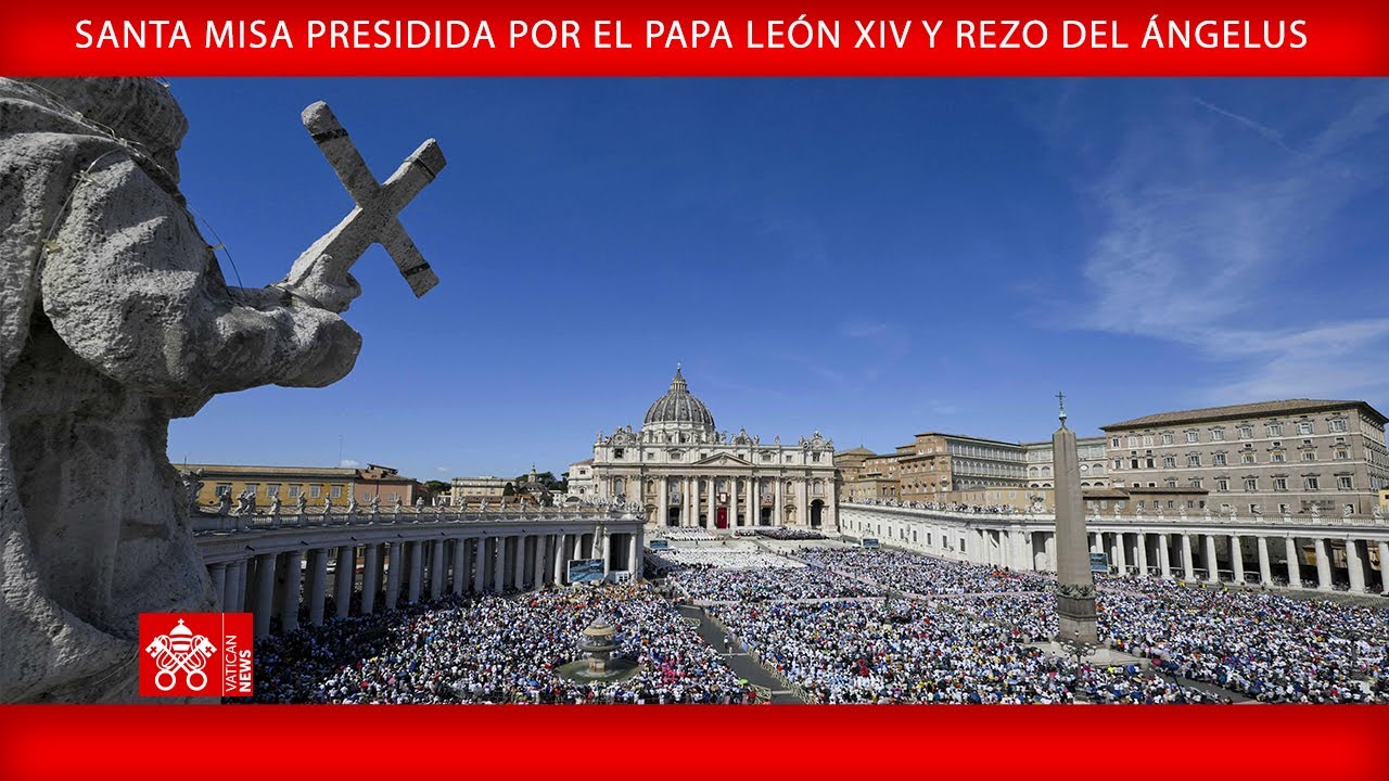 23 de noviembre de 2025,  Santa Misa y Ángelus - Papa León XIV