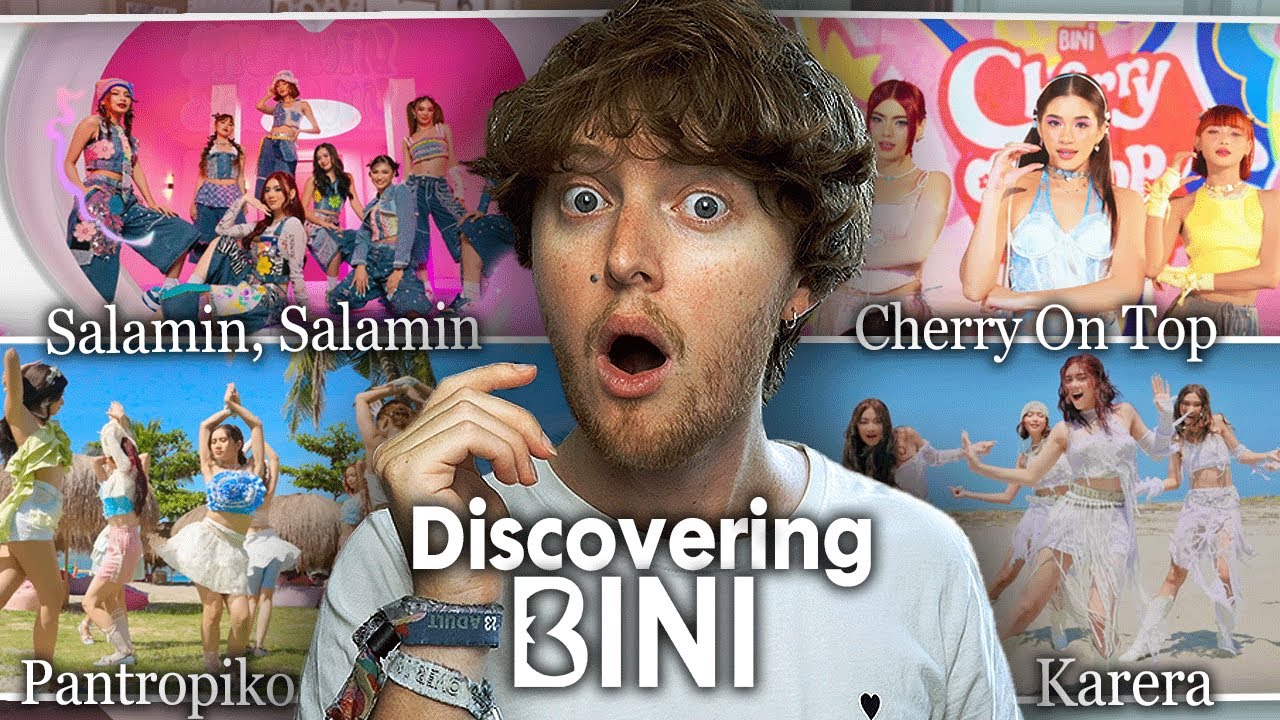 DISCOVERING BINI! (Karera, Pantropiko, Cherry On Top, Salamin Salamin | MV Reaction)