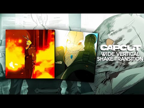 CapCut Wide Vertical Shake Transition Tutorial | CapCut Tutorial