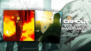 Celebrity CapCut Wide Vertical Shake Transition Tutorial | CapCut Tutorial Profile