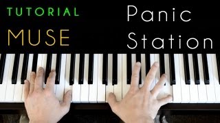 Muse - Panic Station (piano tutorial & cover)