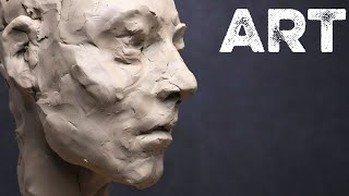 Imaginary Clay Portrait Sculpture | Fast Bust Sculpting Tutorial