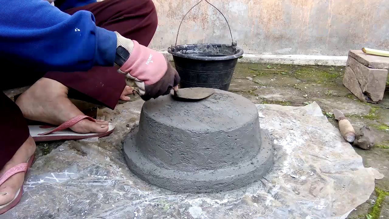 Membuat Pot  Bonsai Sendiri dengan Cetakan  Tanah ZAKOBERE 