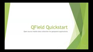 QField Quickstart - learn Other IT & Software