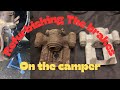 Refurbishing the brake calipers on the campervan