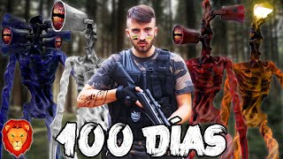 I SPENT 100 DAYS in a CREEPYPASTA APOCALYPSE in REAL LIFE and this is what happened...