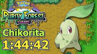 Chikorita (1:44:42) - Purity Forest Clears (98/386) - Pokemon Mystery Dungeon: Blue Rescue Team