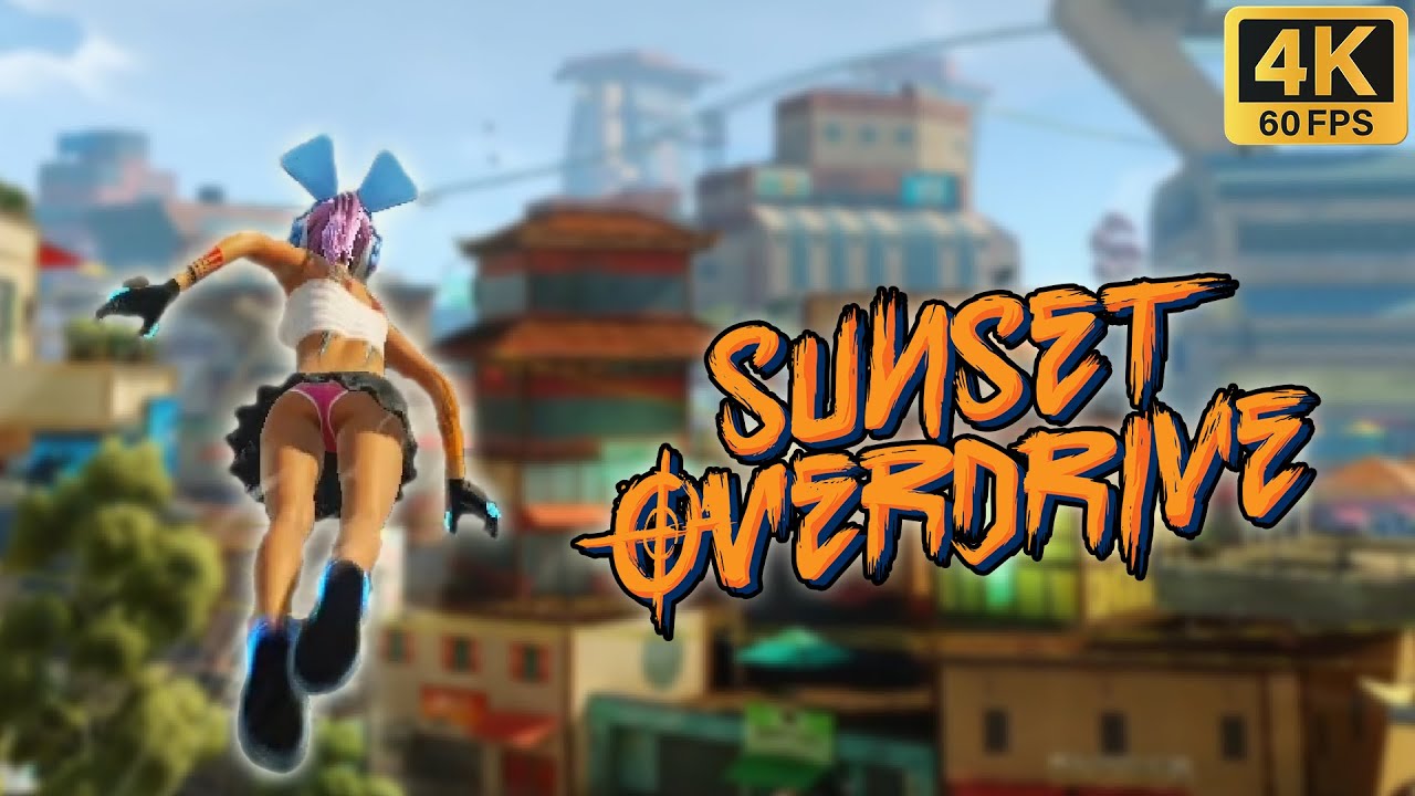 Sunset Overdrive - Gameplay (Ultra Settings) / 4K 60FPS