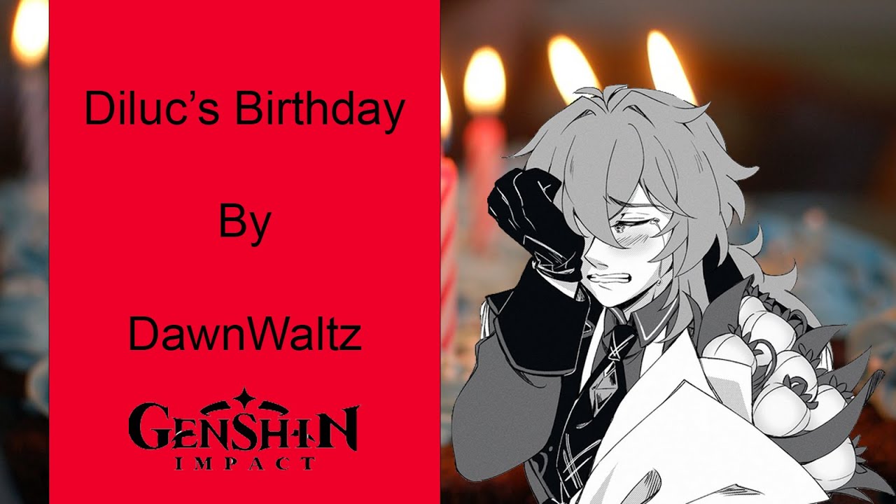 [ Genshin Impact Comic Dub ] Diluc's Birthday