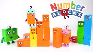 Numberblocks The Terrible Twos Paint the Step Squad Orange! Learning Colors with the Twos!