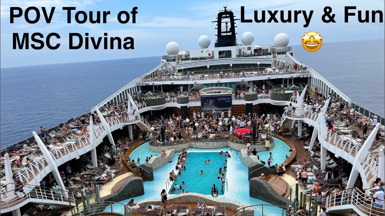 POV Tour of MSC Divina | Miami to Nassau, Bahamas Cruise Adventure!