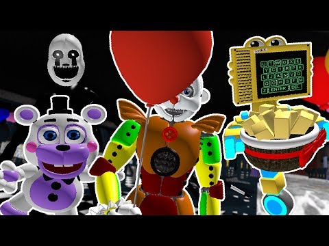 How To Get Secret Characters Handunit Helpy Circus Ennard Nightmarrione In Roblox Circus Baby S Rp Youtube
