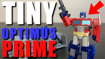 This Optimus Prime Action Figure Is So TINY! | DR.WU PRIME COMMANDER DW-E04