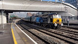 Trains at Newport with HST Mk3s heading for scrap, 25th February 2020