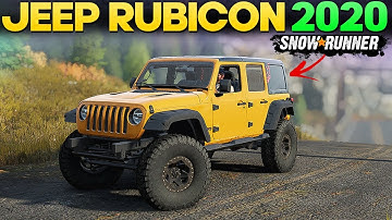 Jeep Rubicon 2020 New Scout Mod Vehicle in SnowRunner Everything Need to Know