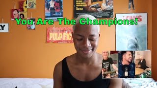 Adam Lambert + Queen- You Are the Champions (Covid19 Performance) | Reaction