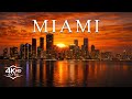 Miami 4K Ocean Drive Neon Lights Luxury City Flow Deep House Chill