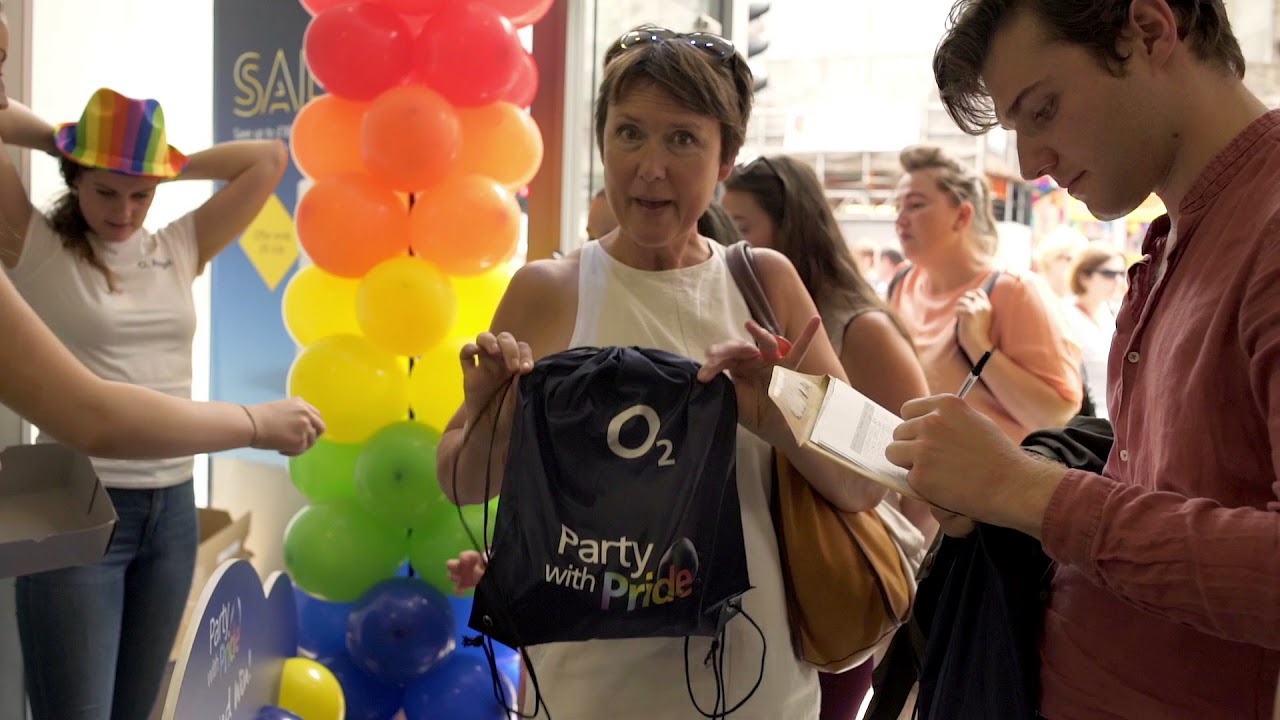 O2 - Party with Pride, London - YouTube