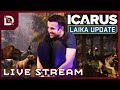  icarus update out now  laika is available today ad