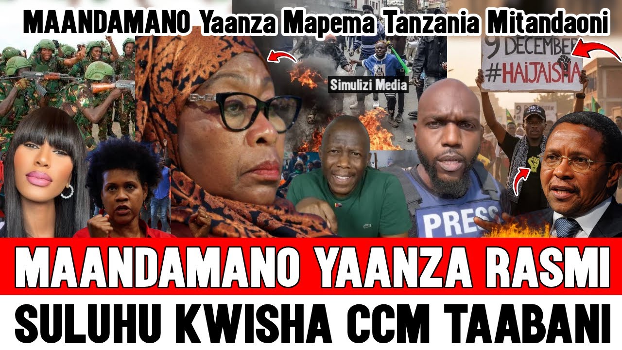 🔴Suluhu Kwisha, Maandamano Yaanza Rasmi Kabla December 9 Mitandaoni, Polisi Walazimika Kukamata