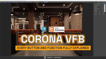 3ds Max Corona VFB Explained! - know all the functions once and for all!