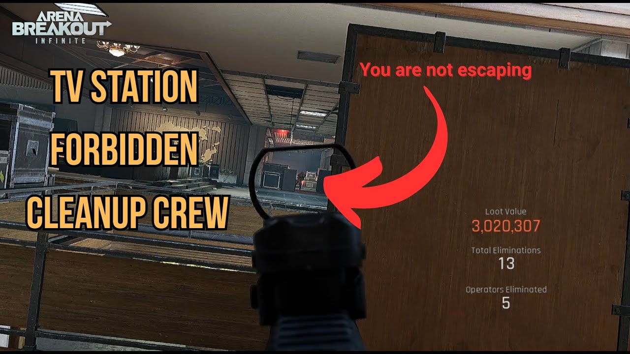 Forbidden TV Station Fast Cleanup | AEK Meta