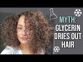 Mythbusting: Does GLYCERIN Cause Dry, Frizzy Hair in Winter? Experiment & Formulator's Perspective