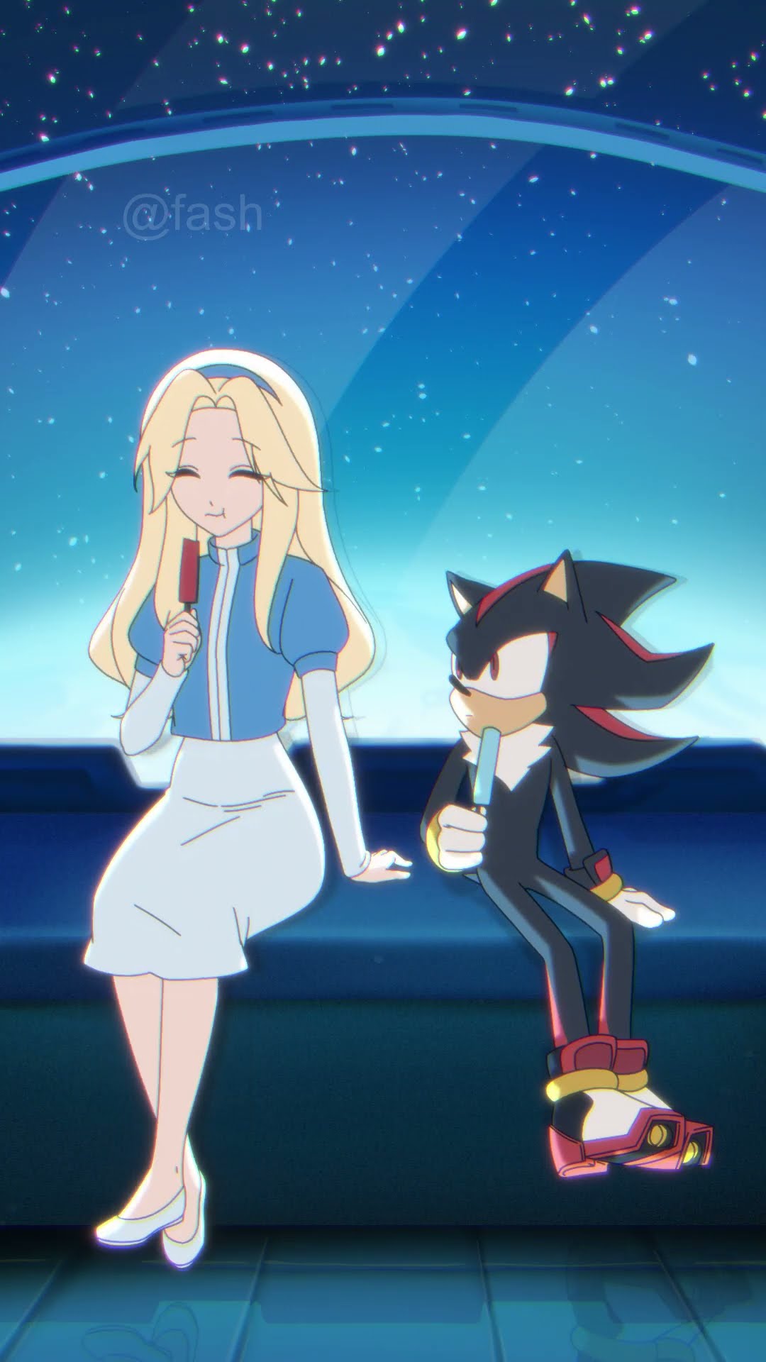 Shadow and Mari Mood (Sonic the Hedgehog 3)