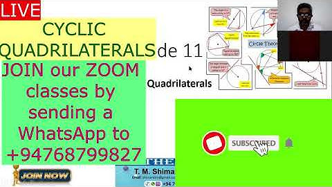 Cyclic Quadrilaterals | Geometry | Theory and Sums with Answers