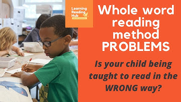 Whole Word Reading Method Problems - EXPOSED!! Whole Language Approach