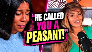 ARIONNE CURRY, CLAUDIA JORDAN SAYS HE CALLED YOU A "PEASANT"