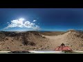 VR 360 Los Christianos atop Mount Guaza static view