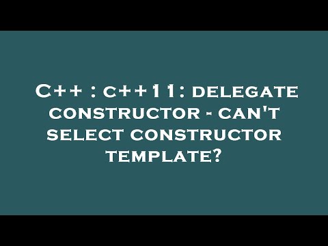 C++ : c++11: